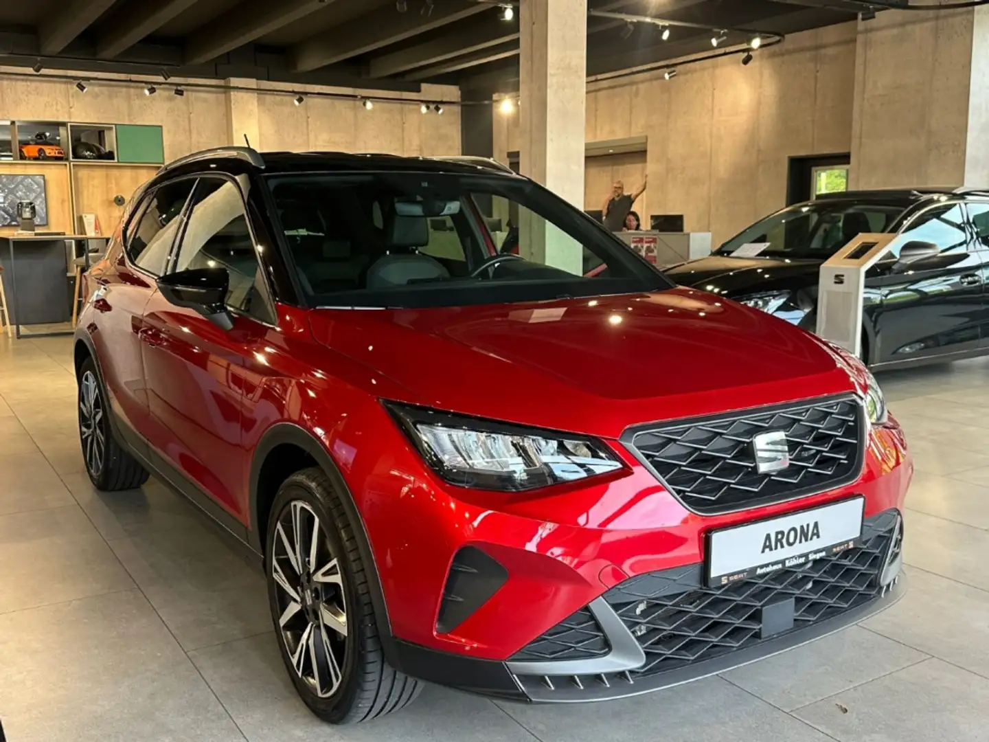 SEAT Arona FR 1.0 TSI AHK Leder LED  Apple CarPlay Rouge - 2