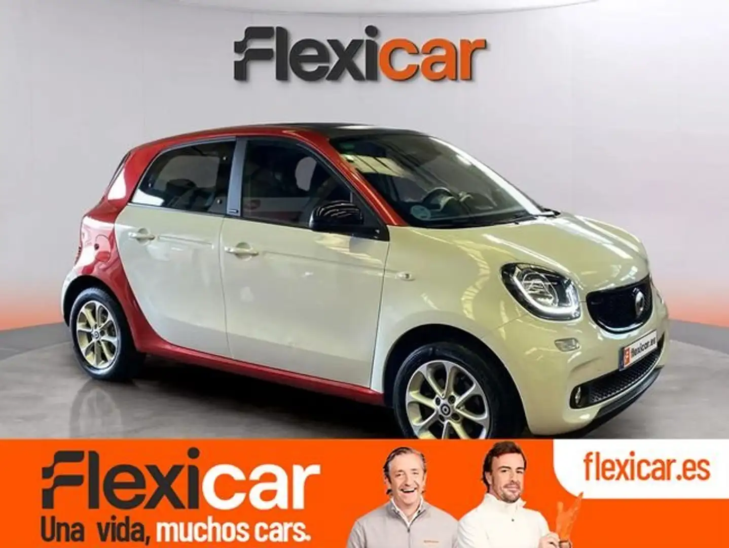 smart forFour 0.9+66kW+%2890CV%29+S%2FS+PASSION Blanco - 1