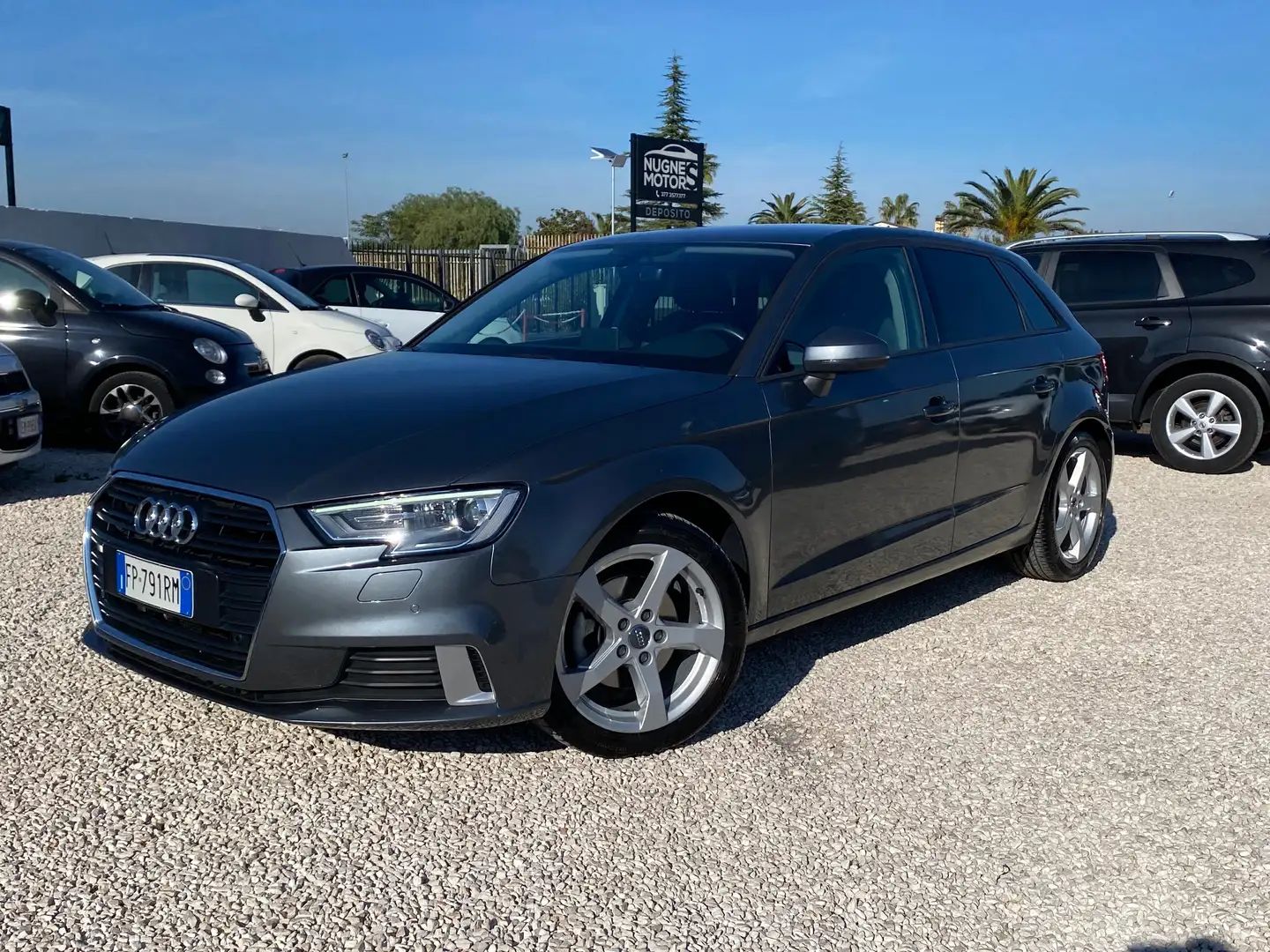 Audi A3 A3 III 2016 Sportback 35 2.0 tdi 150cv s-tronic 7m Grigio - 1