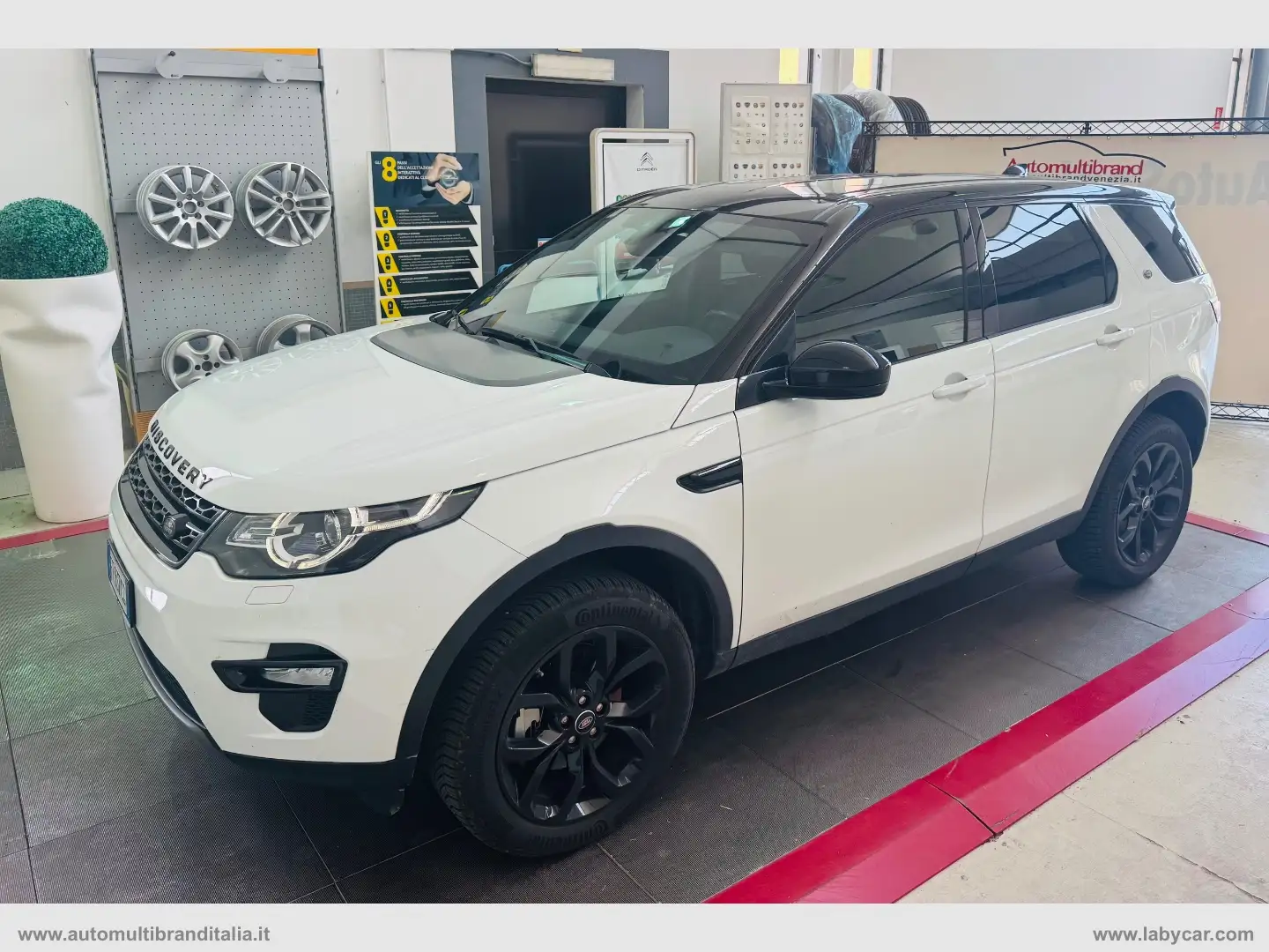 Land Rover Discovery Sport 2.0 TD4 150 LUXURY HSE Blanc - 1