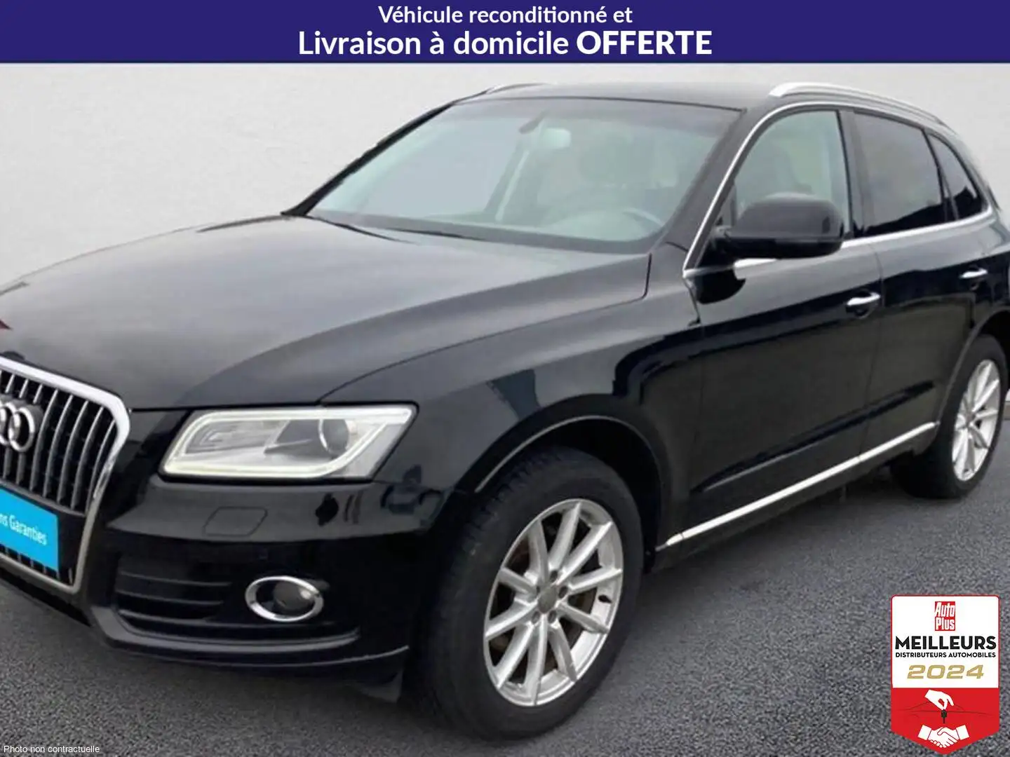 Audi Q5 2.0 tdi clean diesel 190 quattro avus Noir - 1