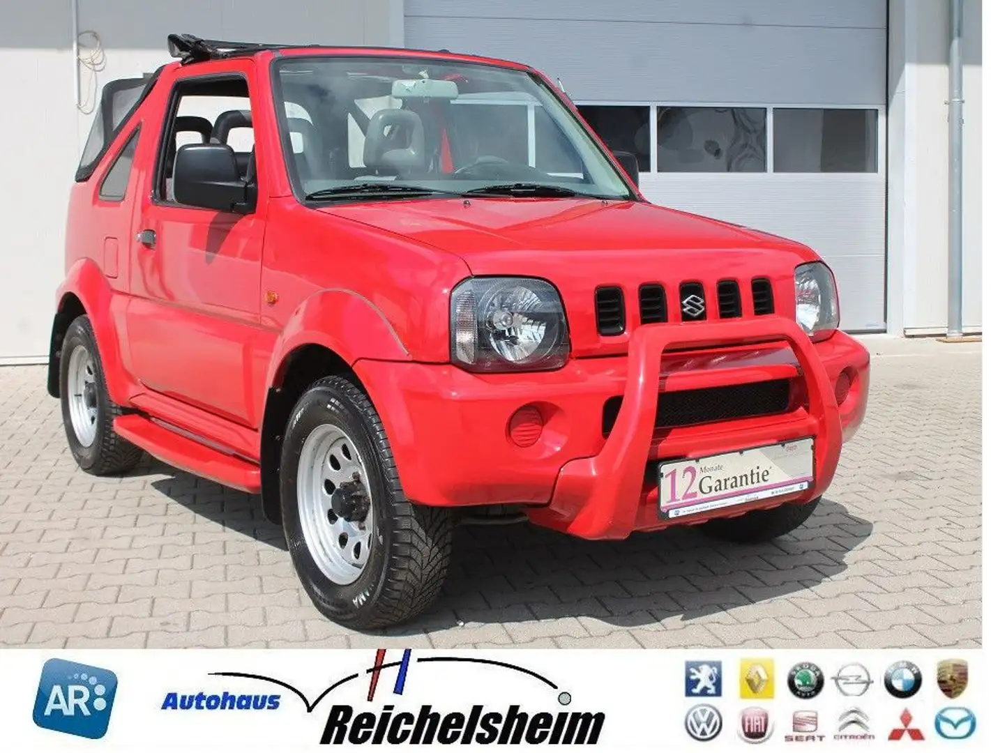 Suzuki Jimny gepflegt, 4x4, Cabrio,Finanz. Rouge - 1