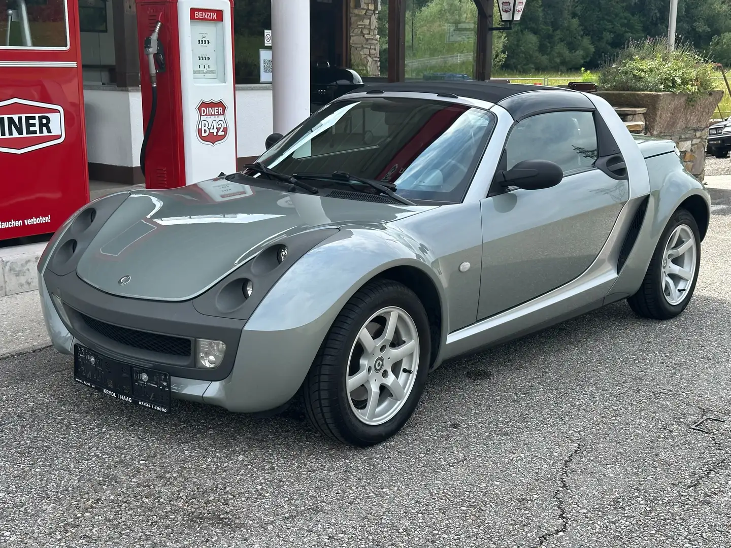 smart roadster / Pickerl NEU / Grau - 1