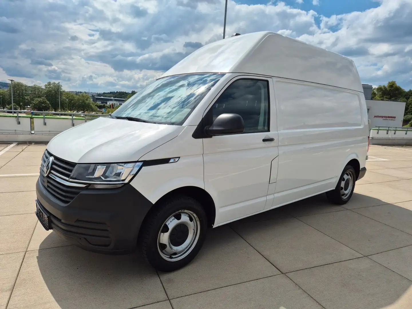 Volkswagen T6.1 TransporterHochdach lang 4MO Zahnr.Neu Wit - 1