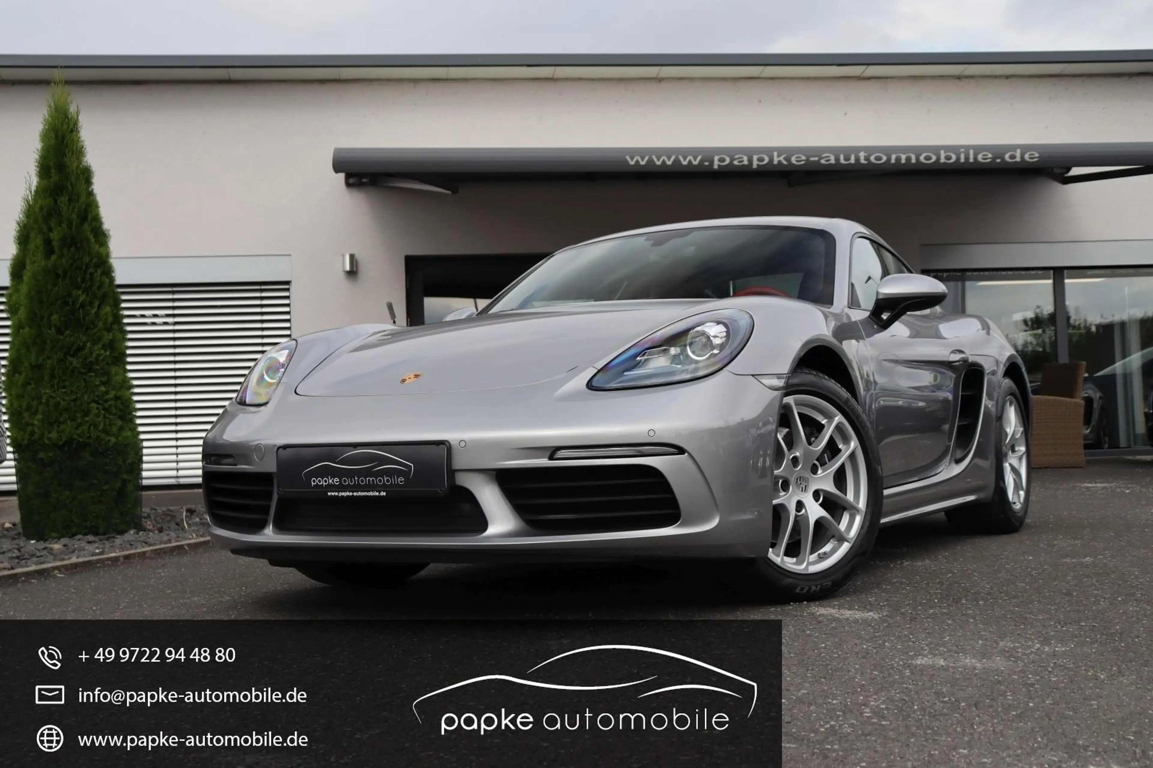 Porsche Cayman +1.HAND+LEDER+NAVI+PARK-ASSISTENT+SITZHZG+