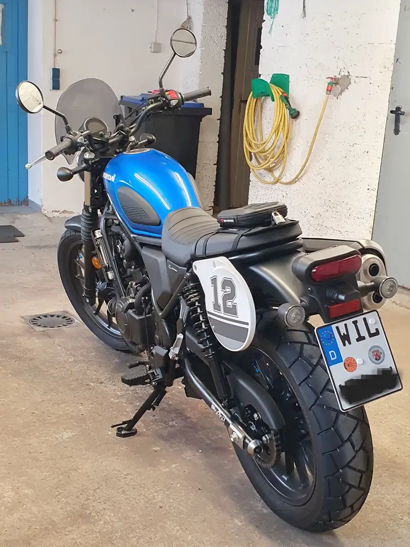 Honda CL 500 Scrambler Bleu - 2