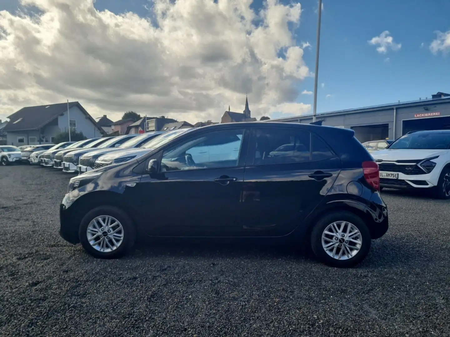 Kia Picanto 1.2 Vision Navi APPS Klimaautom DAB SHZ LenkradHZG Schwarz - 2