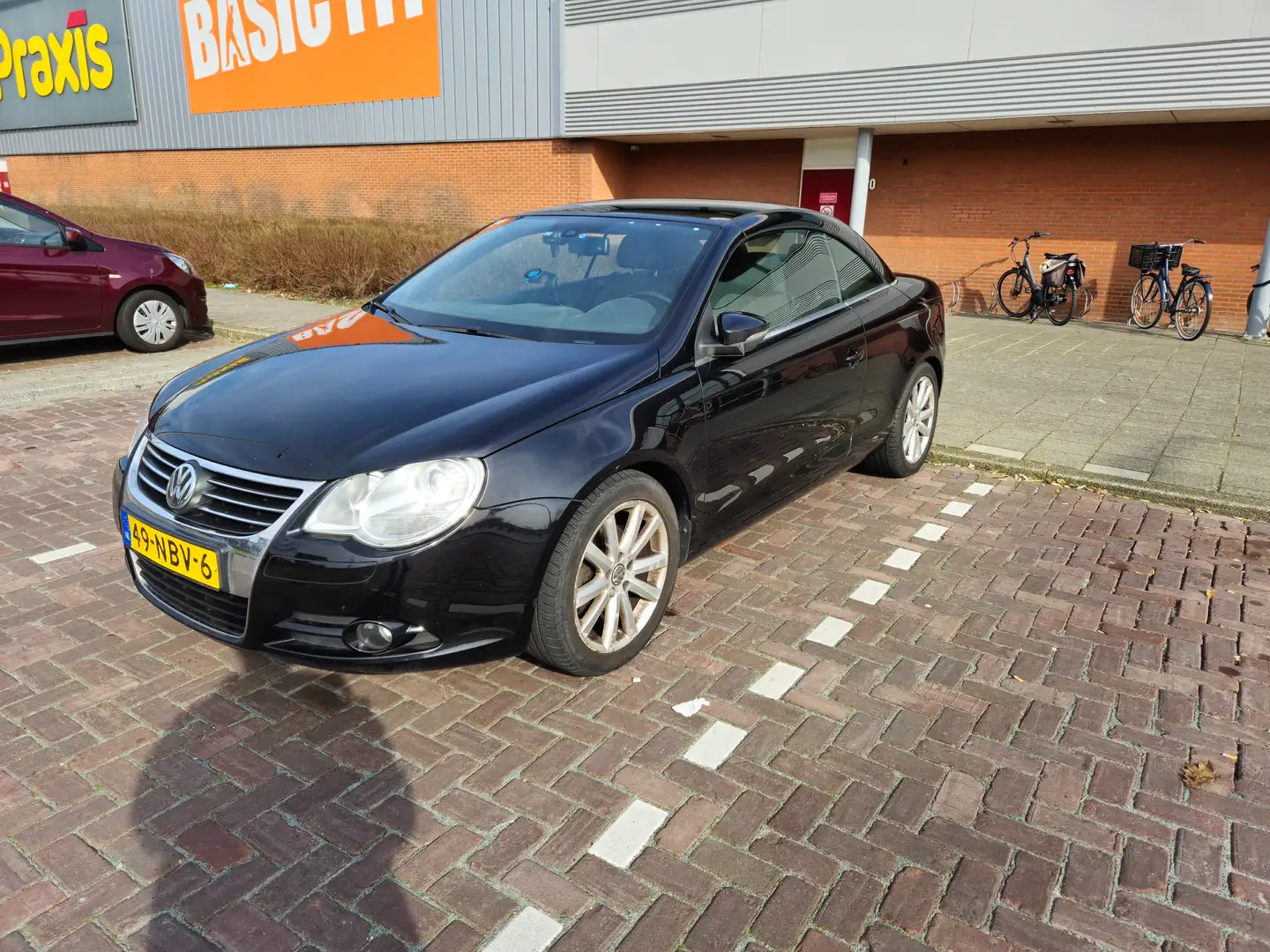Volkswagen Eos Eos 1.4 TSI Highl. Bl.M Zwart - 1