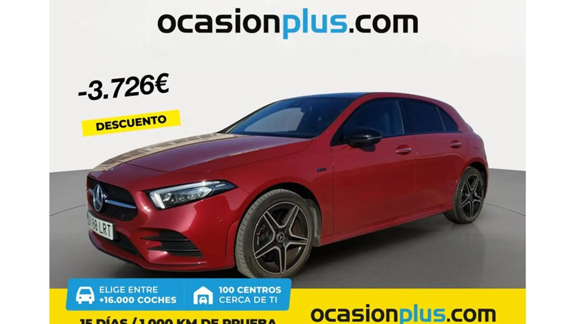 Mercedes-Benz A 250 250e 8G-DCT Rojo - 1
