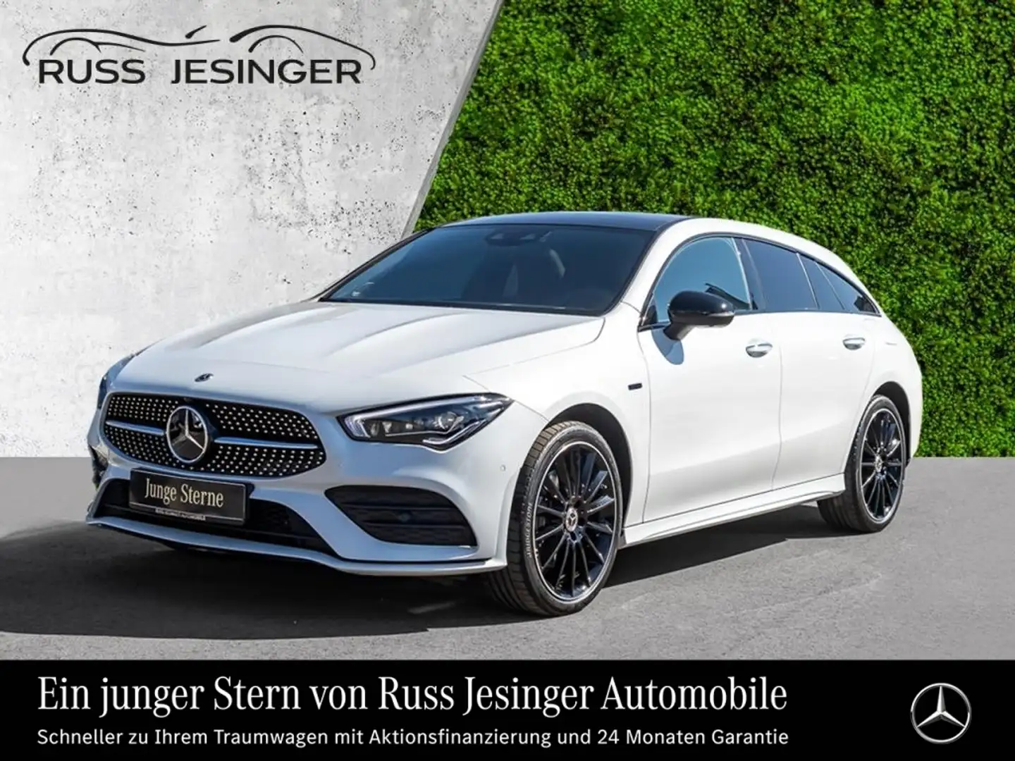 Mercedes-Benz CLA 250 e SB AMG Line *MBUX*AHK*HUD*Burm*360*19" Blanc - 1