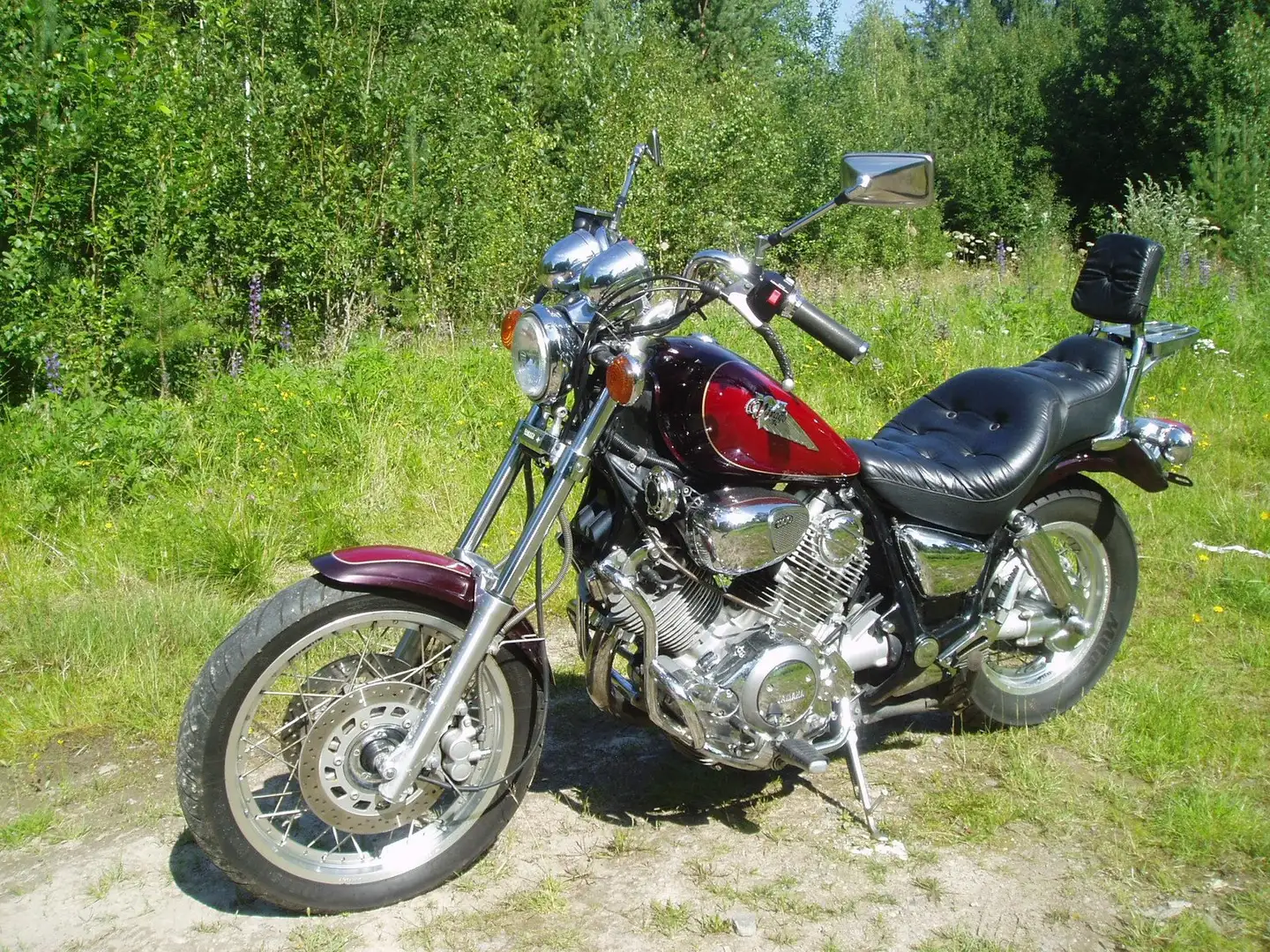 Yamaha XV 1100 Червоний - 1