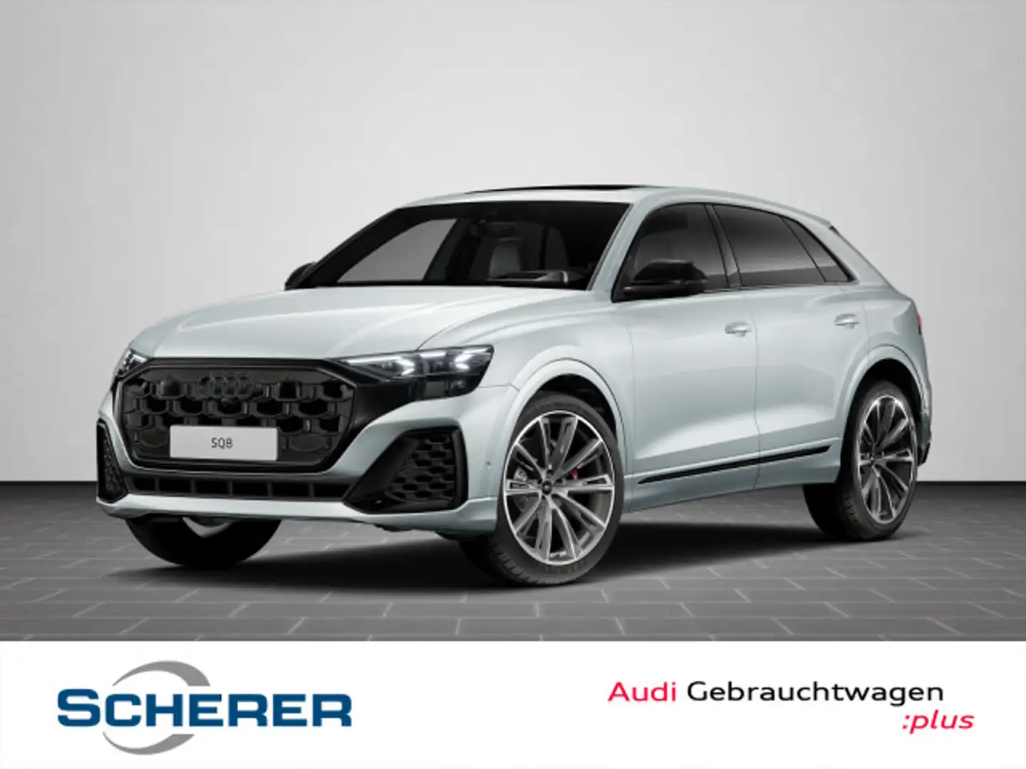 Audi SQ8 *PANO*LASER*HUD*B&O*AHK*MASSAGE* Argent - 1
