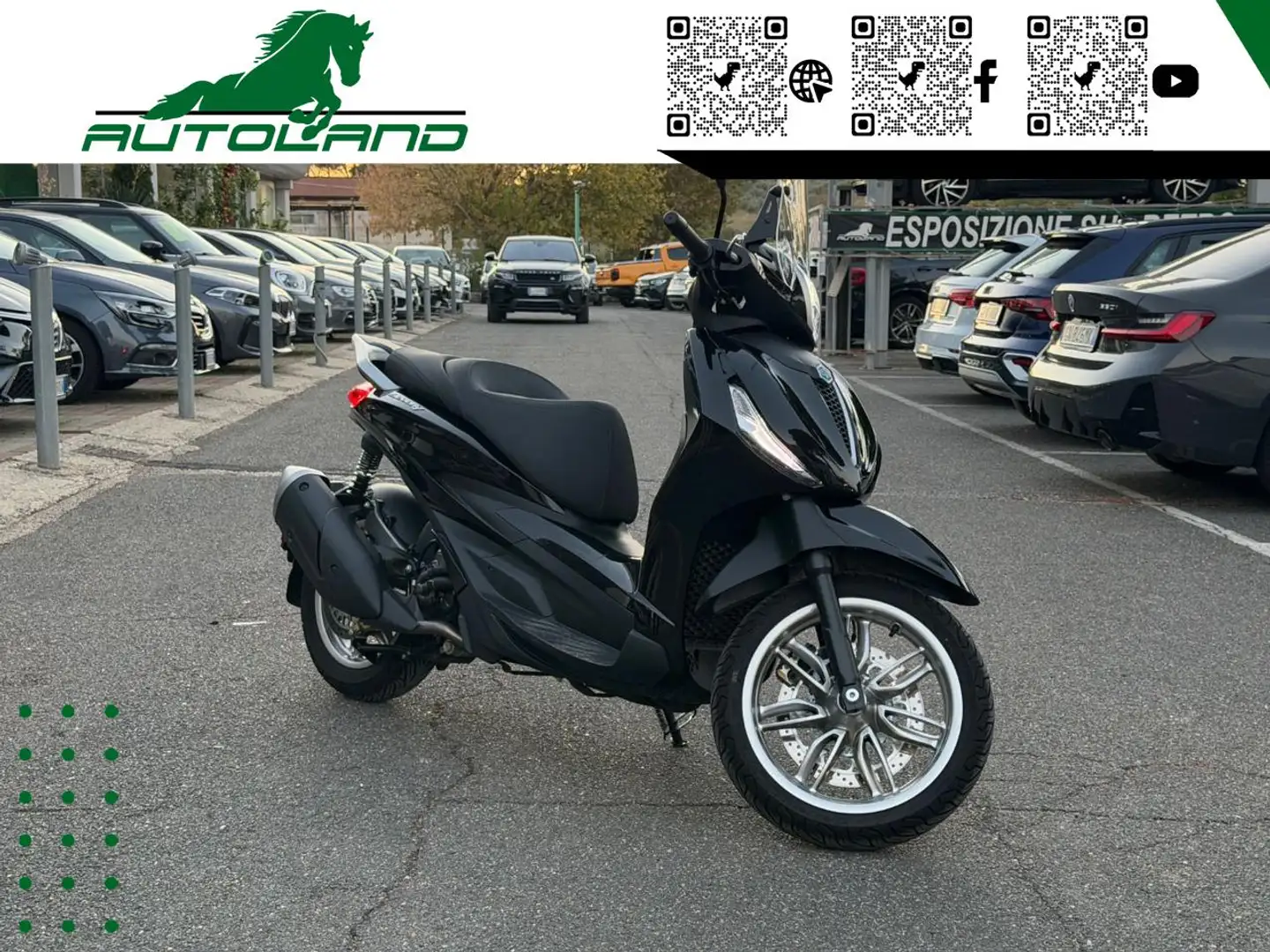 Piaggio Beverly 300 310 HPE Uniprò Pronta Consegna Finanziabile Nero - 2