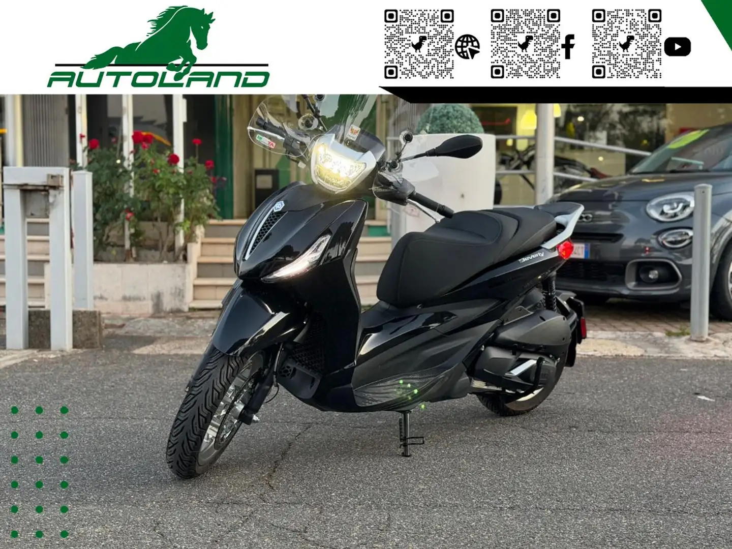 Piaggio Beverly 300 310 HPE Uniprò Pronta Consegna Finanziabile Nero - 1