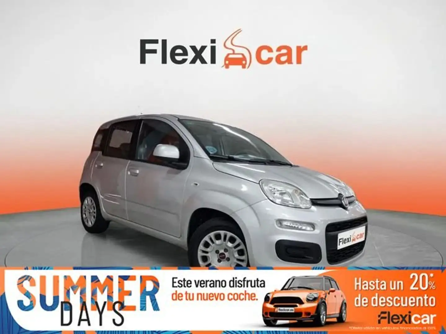Fiat Panda 1.2+Easy+51kW+%2869CV%29 Gris - 1