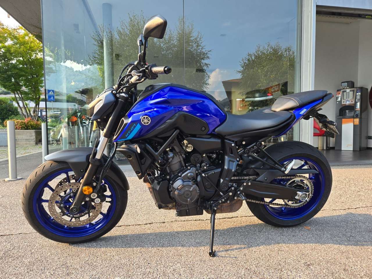 Yamaha MT-07 depotenziata