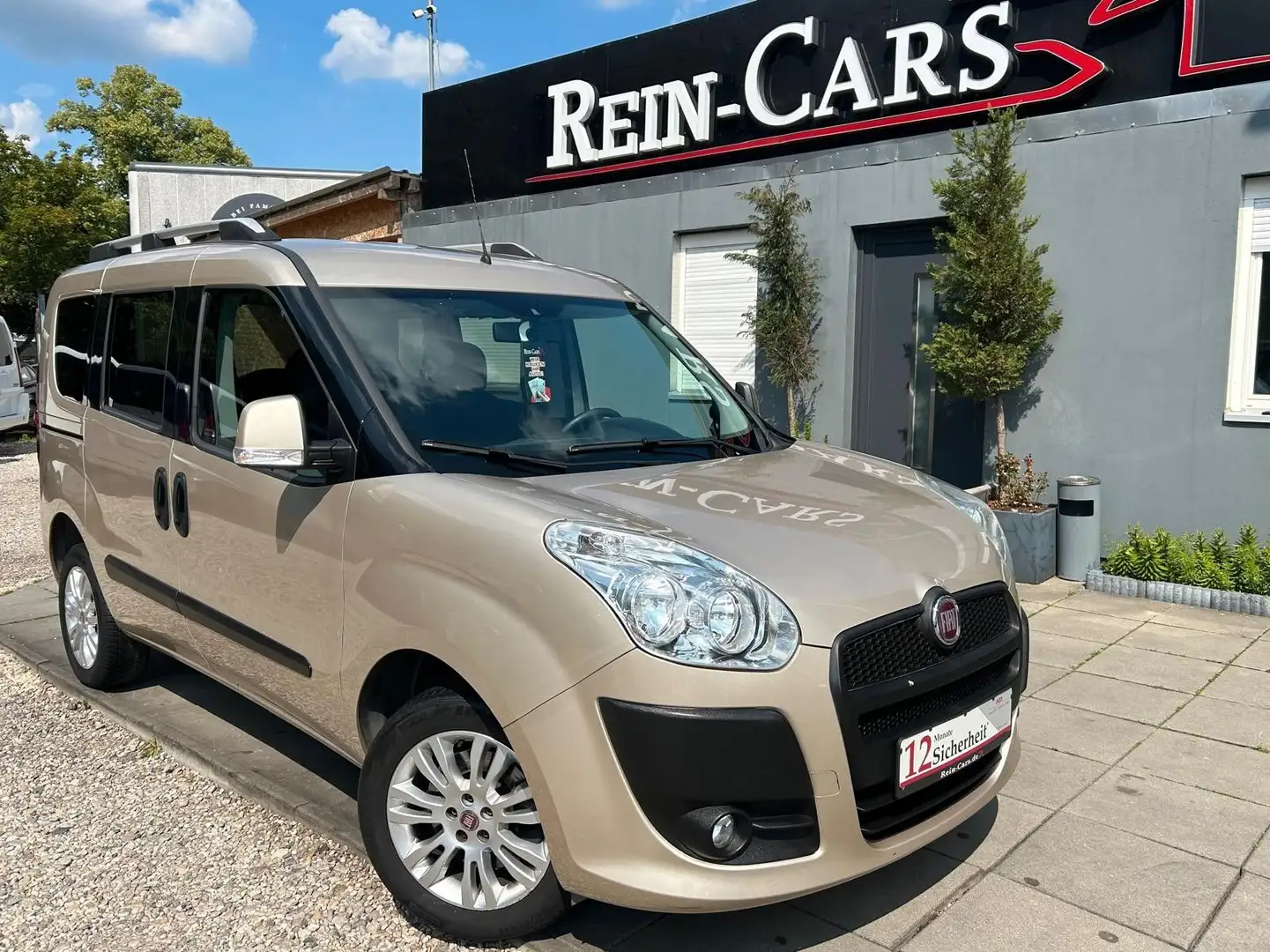 Fiat Doblo My Doblo 1.4/64TKM/I.HD/KLIMA/MFL/ALWETTER Szary - 1