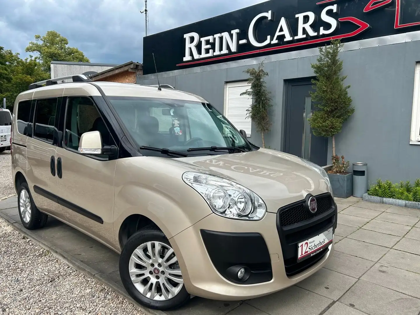 Fiat Doblo My Doblo 1.4/64TKM/I.HD/KLIMA/MFL/ALWETTER Gris - 1