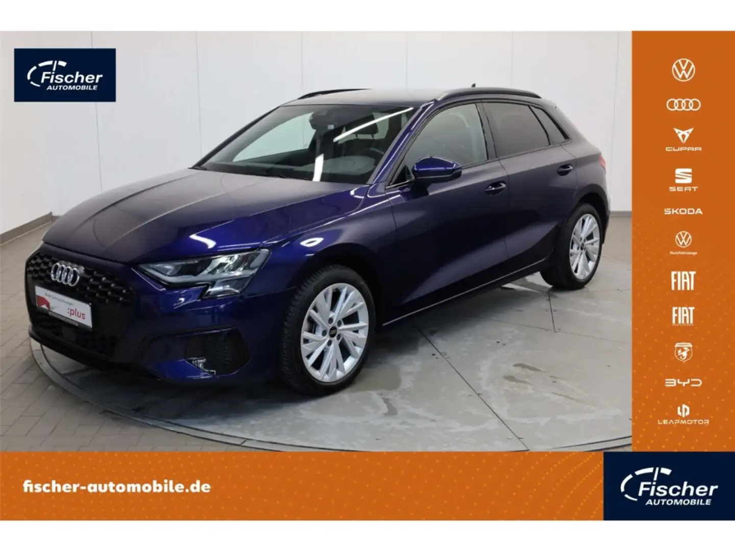 Audi A3 Sportback 30 TDI Advanced Blau - 1