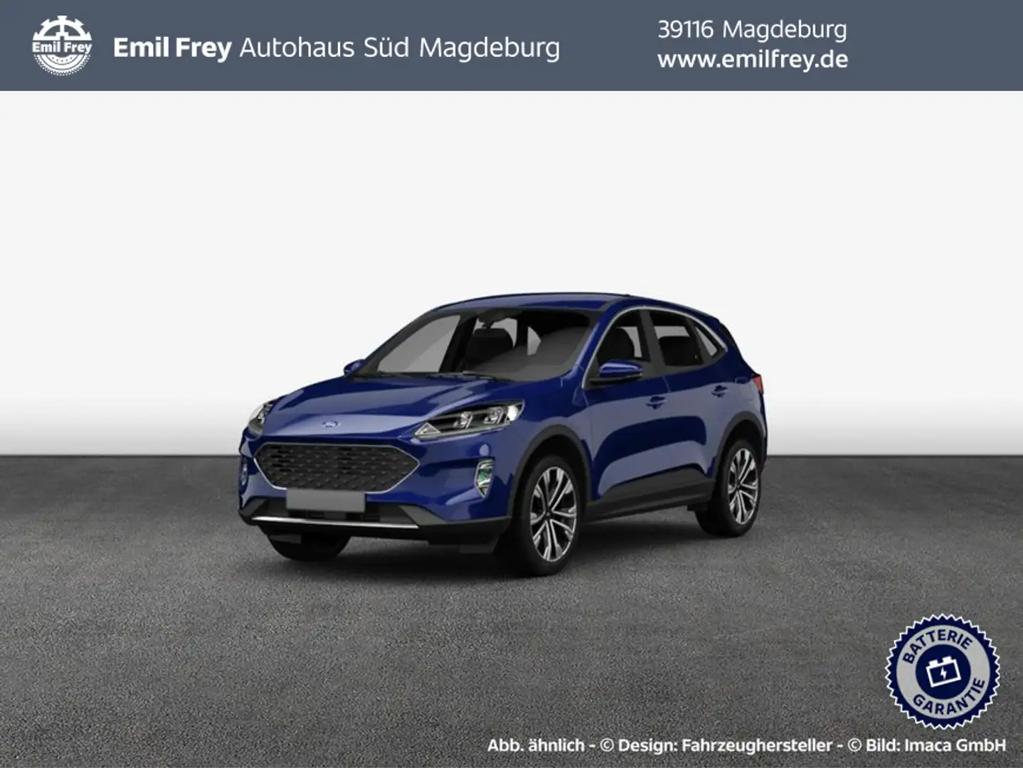 Ford Kuga 2.5 Duratec PHEV TITANIUM Blau - 1
