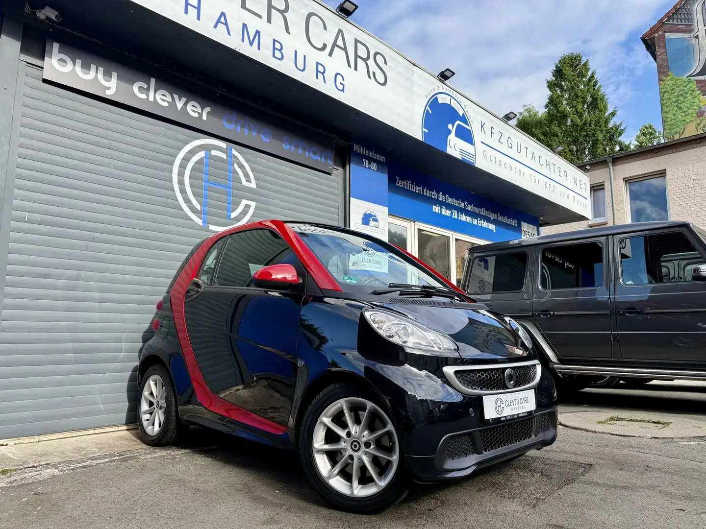 smart forTwo PASSION*COUPE*SERVO*KLIMA*PANO*LEDER*MB Noir - 1