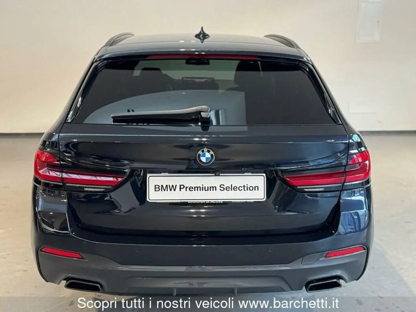 BMW 540 Serie 5 540d Touring mhev 48V xdrive Msport auto Nero - 2