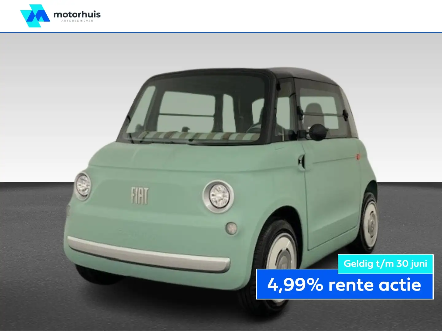 Fiat Topolino 5,5 kWh 8pk Vert - 1