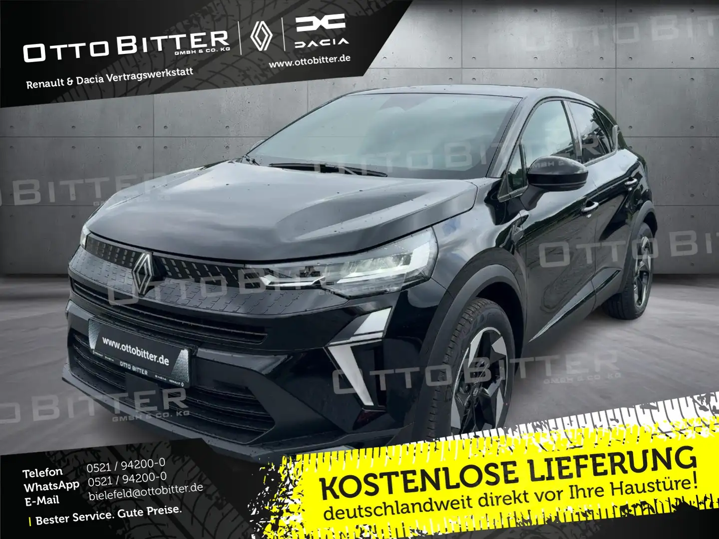 Renault Captur Techno TCe90 WINTER-PAKET/SITZH/KAMERA Noir - 1