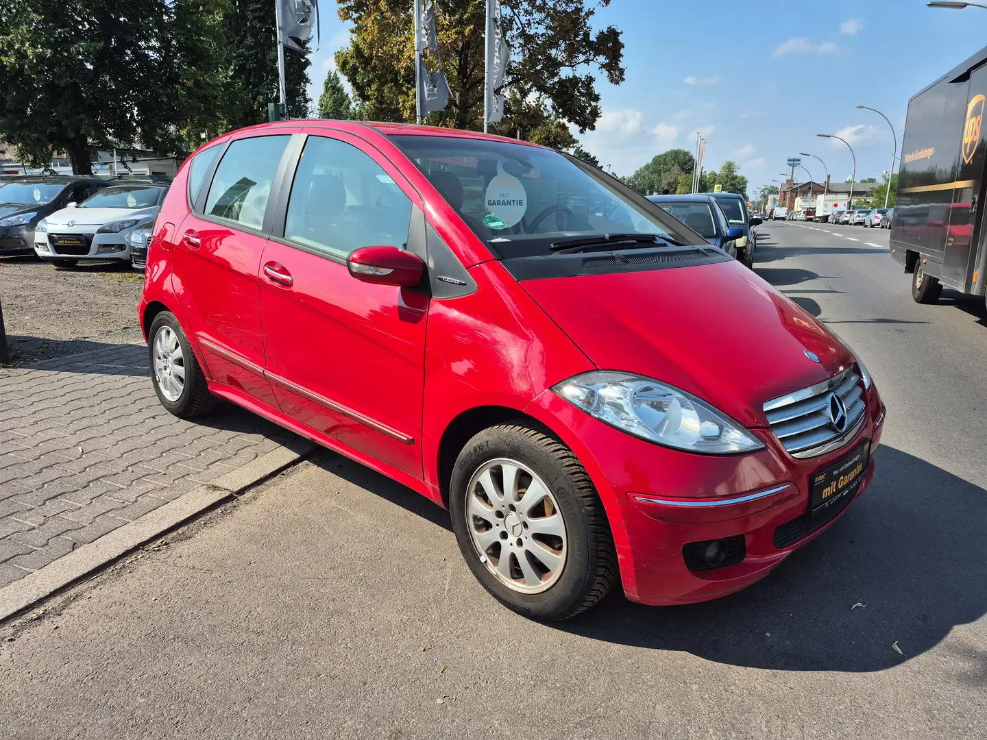 Mercedes-Benz A 170 A-Klasse Panoramadach Garantie Elegance Rot - 1