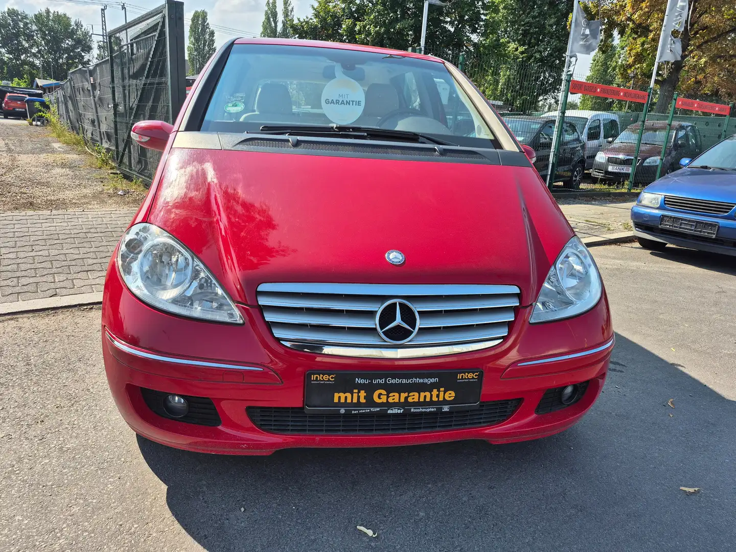 Mercedes-Benz A 170 A-Klasse Panoramadach Garantie Elegance Rot - 2