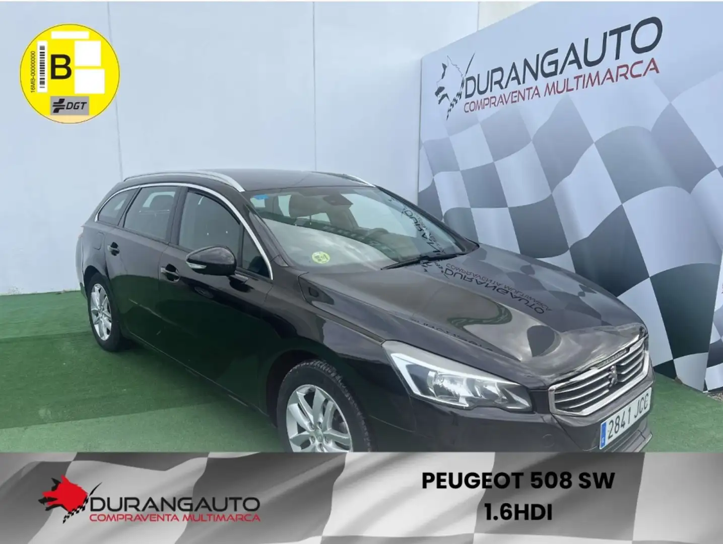 Peugeot 508 SW 1.6e-HDI Active 115 Zwart - 1