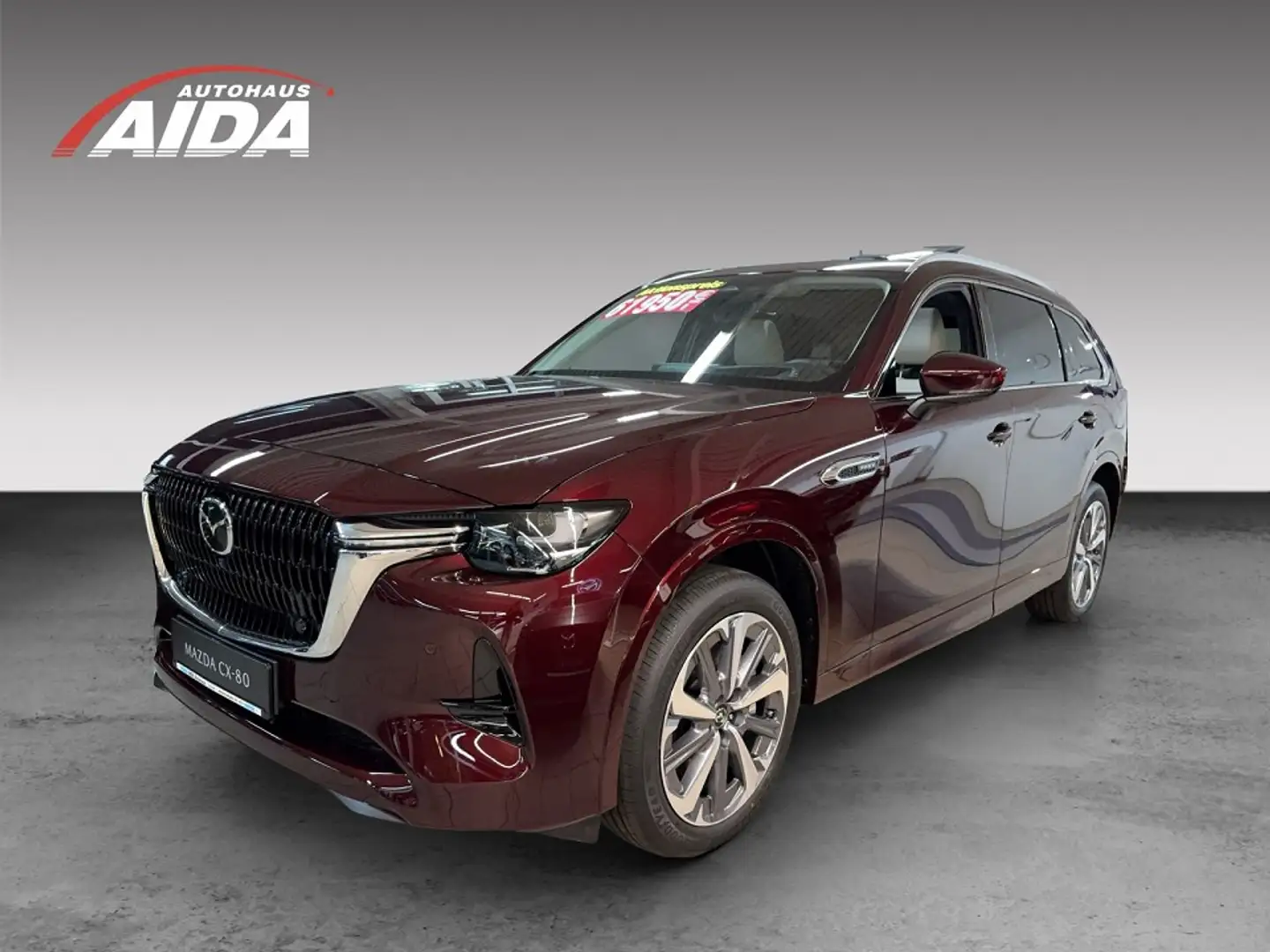 Mazda CX-80 AWD Takumi Plus CATA 2.5L e-SKYACTIV PHEV 327PS Na Rouge - 1