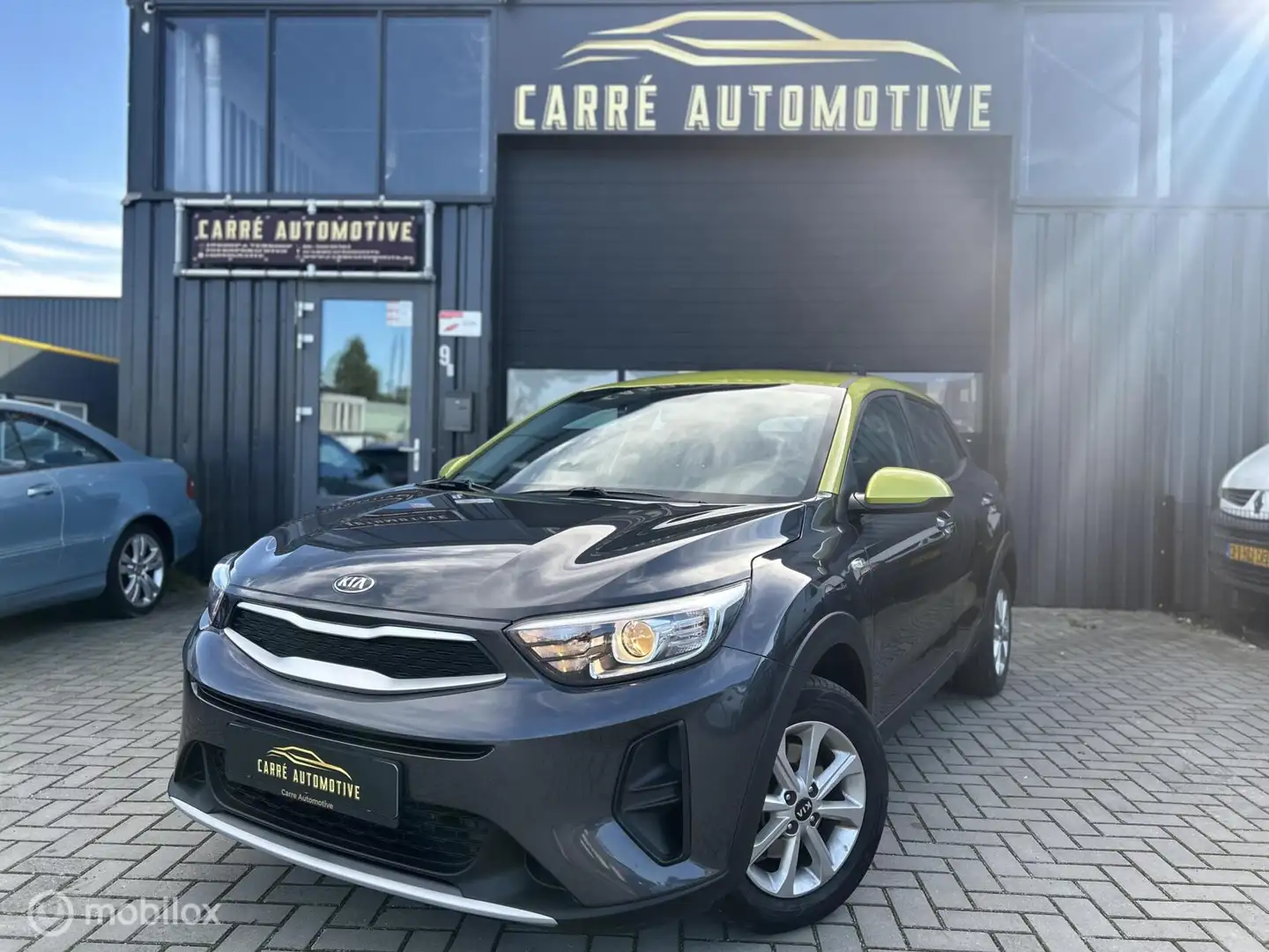 Kia Stonic 1.0 T-GDi DynamicPlusLine|AIRCO|CRUISE|PDC|STOELV Grau - 1