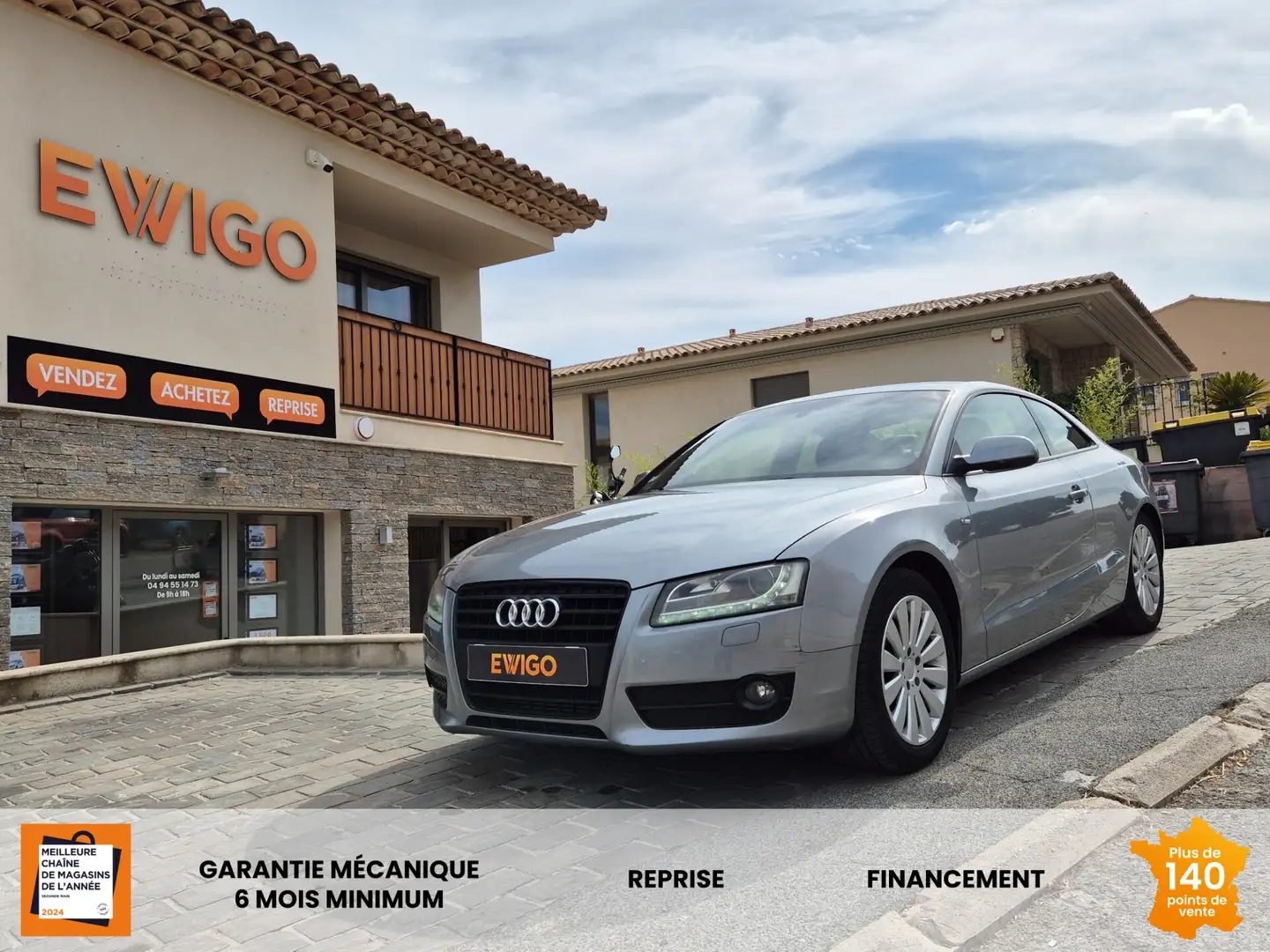 Audi A5 COUPE 1.8 TFSI 160 S-LINE SUIVI COMPLET ++ 2EME MA - 1