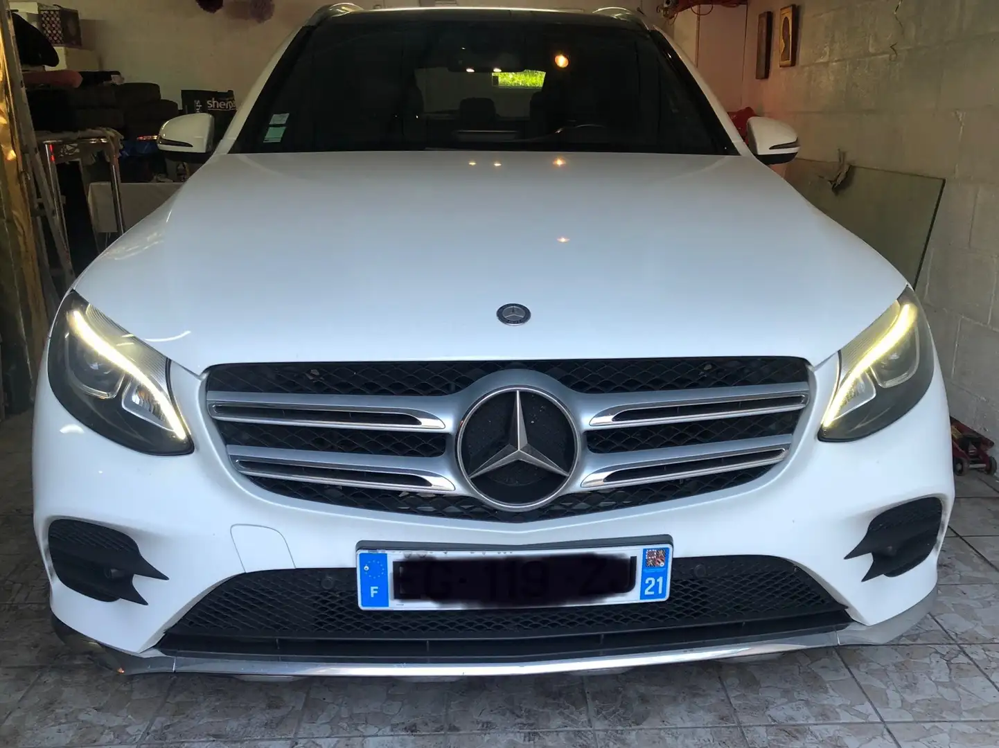 Mercedes-Benz GLC 220 Classe GLC 220 d 9G-Tronic 4Matic Sportline Blanc - 1