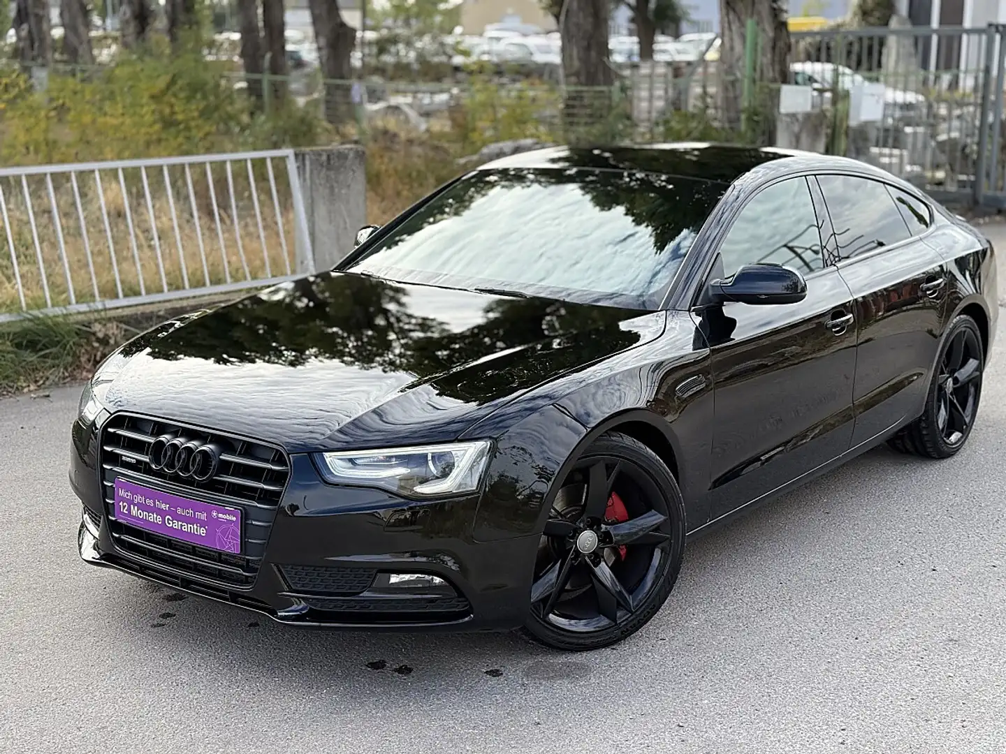 Audi A5 SB 3,0 TDI quattro sport S-tronic***Wunderschön... Schwarz - 2