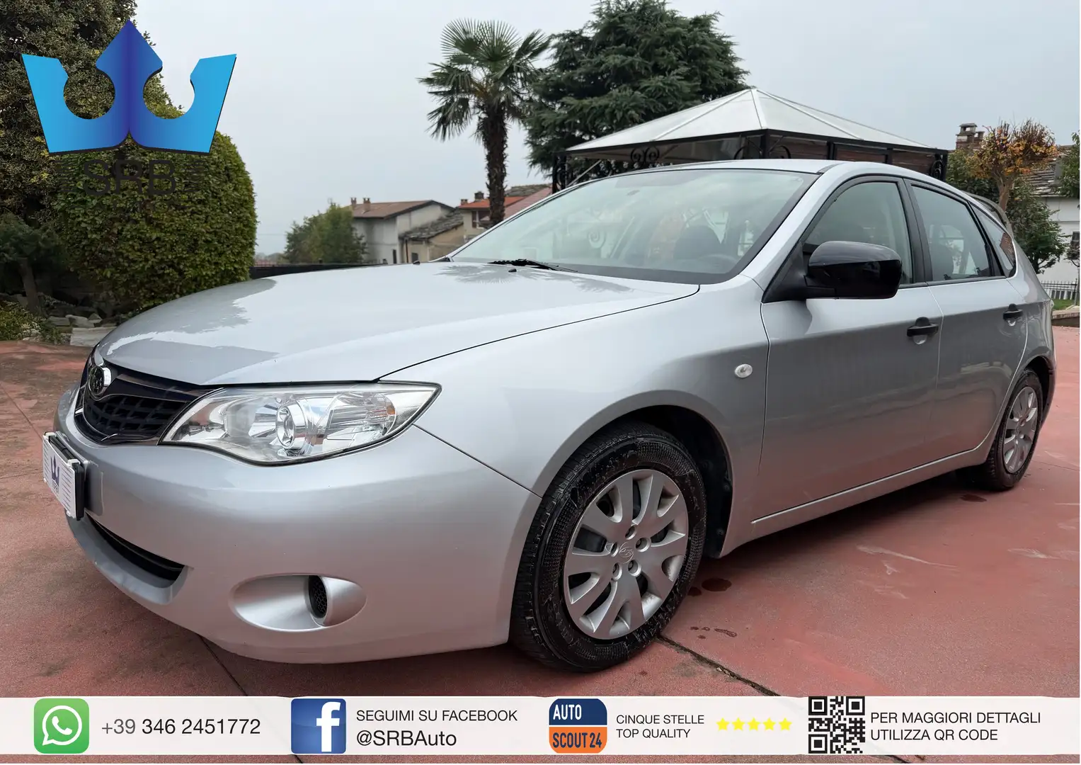 Subaru Impreza III 1.5 bi-fuel * UNICO PROP * RIDOTTE * 4X4 Argent - 1