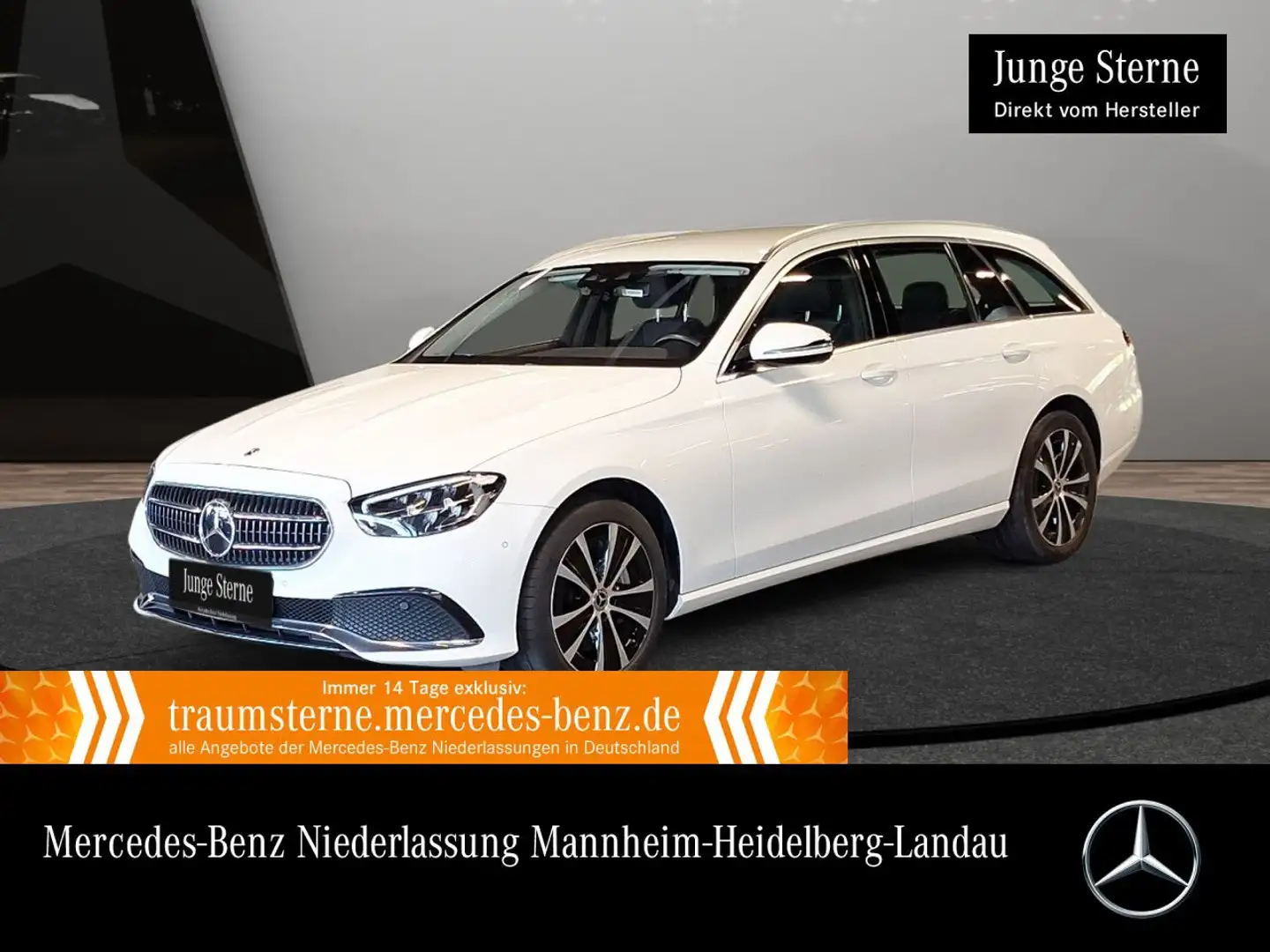 Mercedes-Benz E 300 de T AVANTG+LED+FAHRASS+KAMERA+9G Weiß - 1