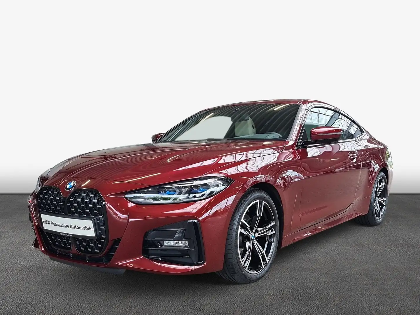 BMW 420 i Coupé M-Sport HK HiFi DAB Head-Up Shz. uvm. Rot - 1