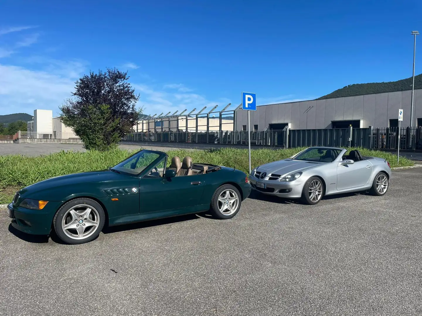 Mercedes-Benz SLK sport Gri - 1
