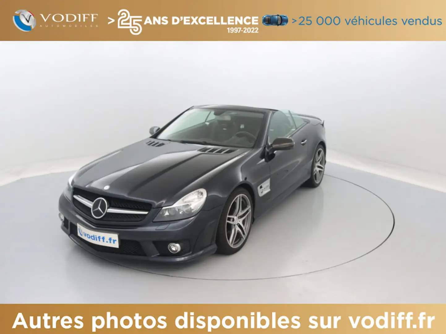 Mercedes-Benz SL 63 AMG CABRIOLET 525 CV 7G-TRONIC SPEEDSHIFT Černá - 1