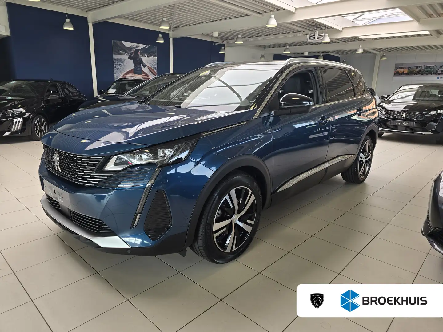 Peugeot 5008 1.6 Turbo 180-PK EAT8 AUTOMAAT GT Pack Business | Blau - 1
