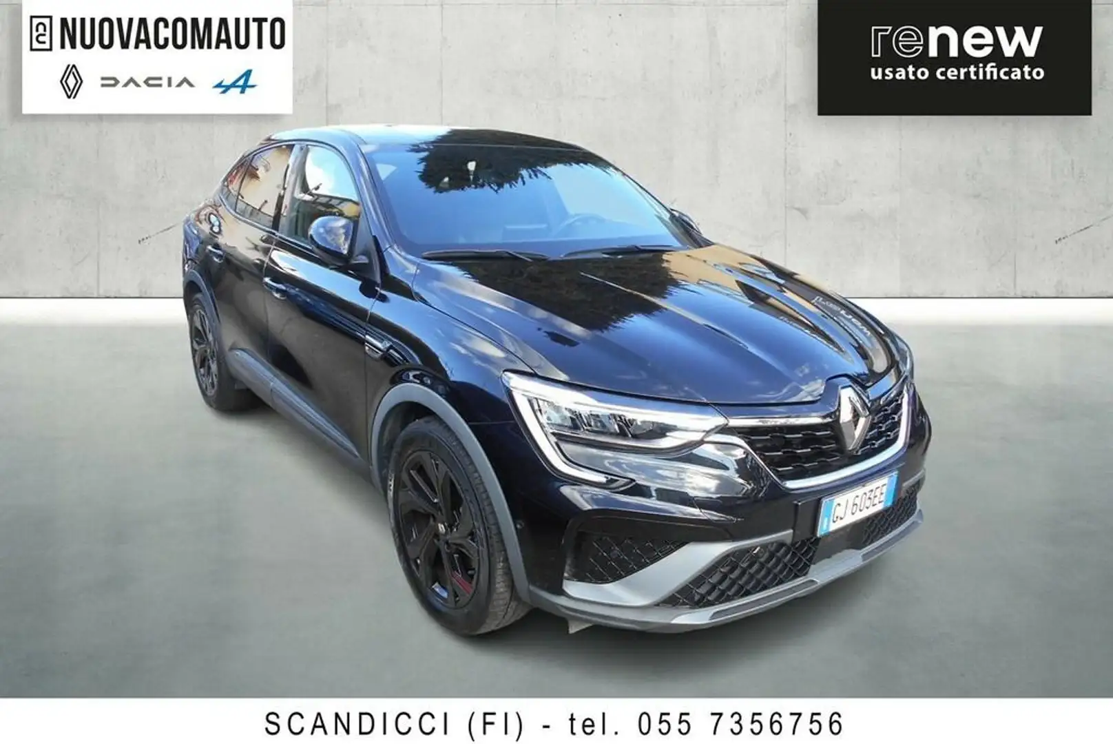 Renault Arkana 1.6 hybrid R.S. Line E-Tech 145cv Nero - 2