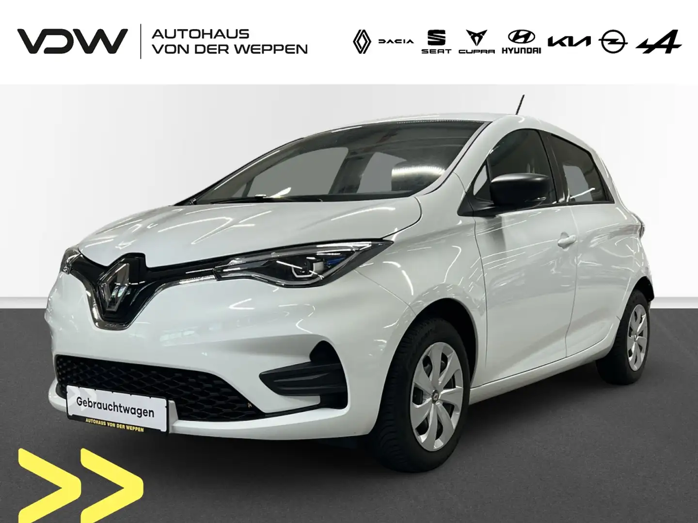 Renault ZOE Life - inkl. Batterie Klima Fenster el. Weiß - 1