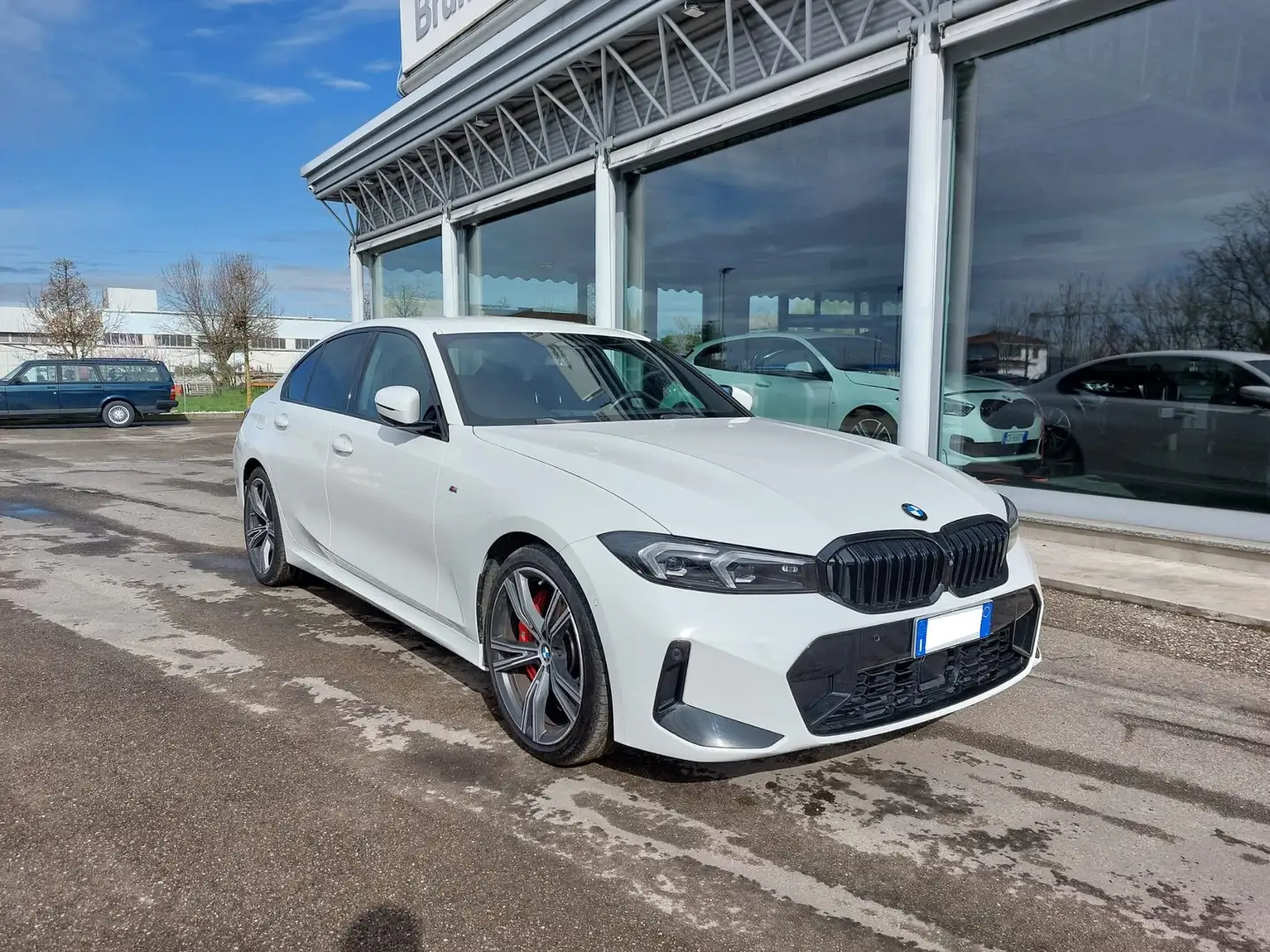BMW 320 Serie 3 G20 Berlina 320d Mhev 48V MSport Pro Auto Bianco - 1
