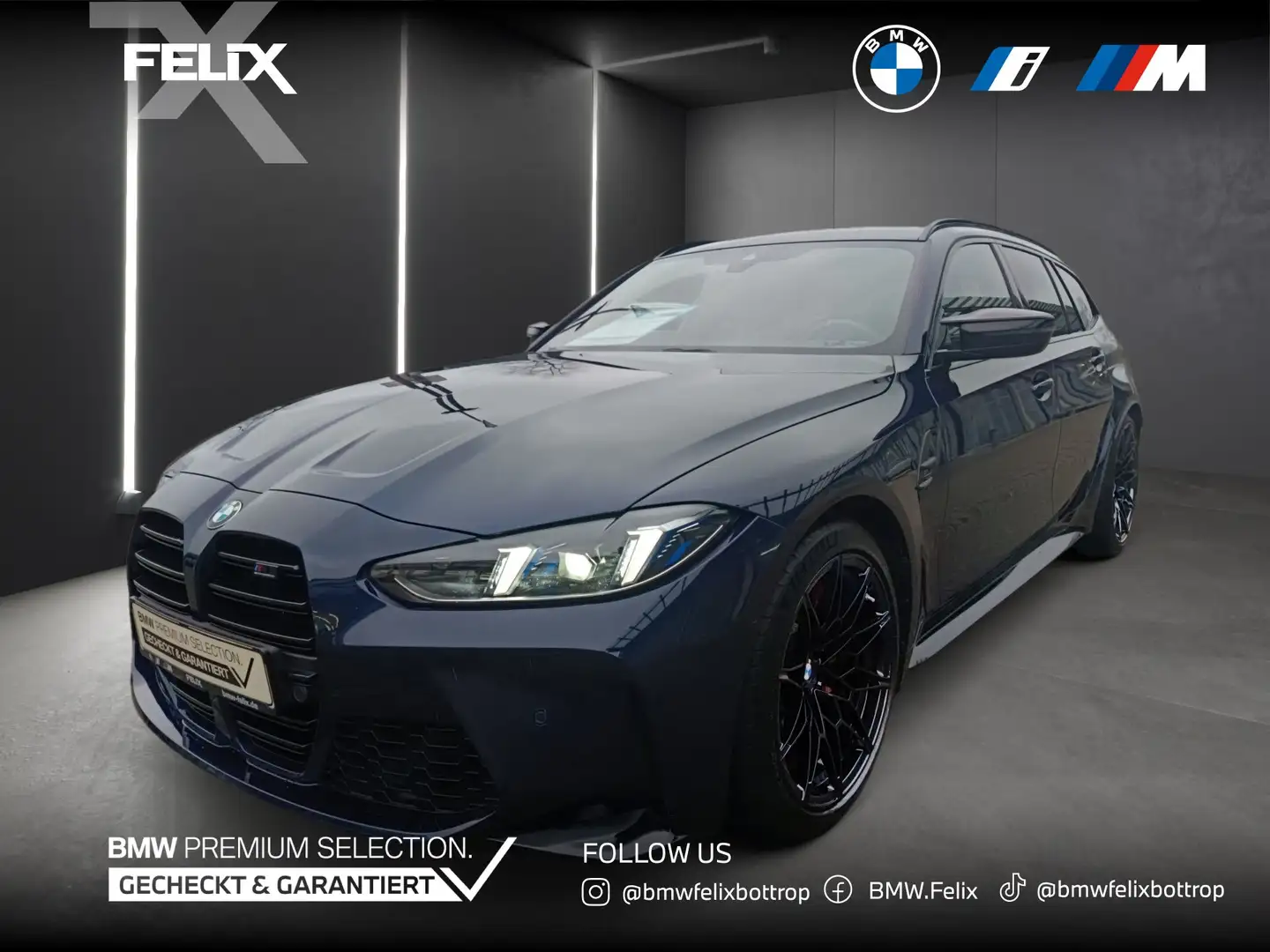 BMW M3 Touring Competition M xDrive+FACELIFT/LCI+HARMAN/K Blau - 1
