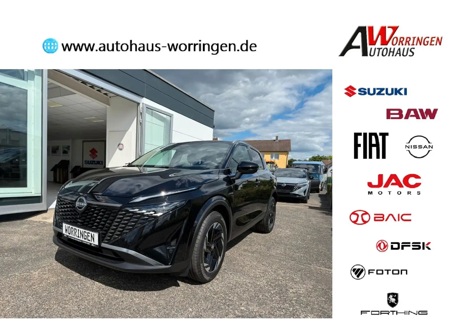 Nissan Qashqai N-Connecta Head-Up, 158PS Schwarz - 1