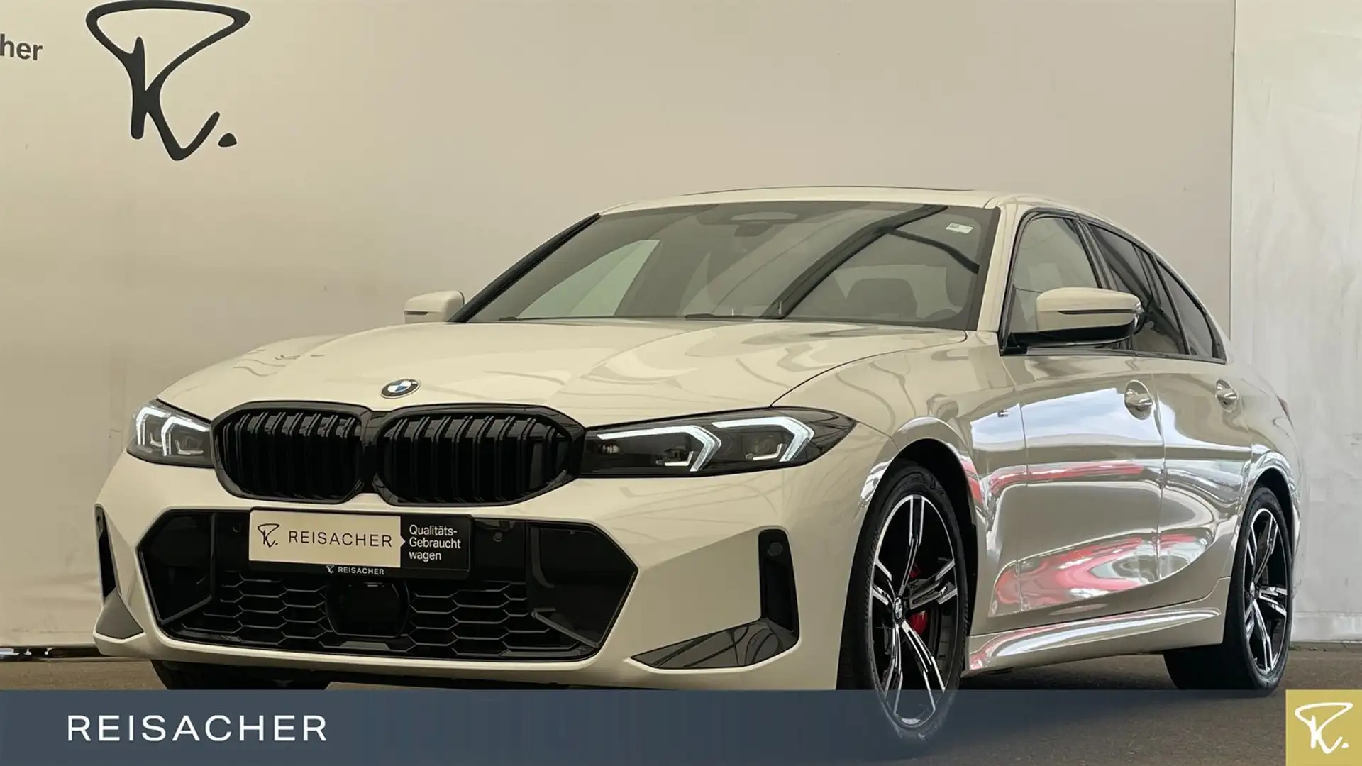 BMW 330 i A Lim M SportPRO AHK GlasD ACC RFK H&K 18" Weiß - 1