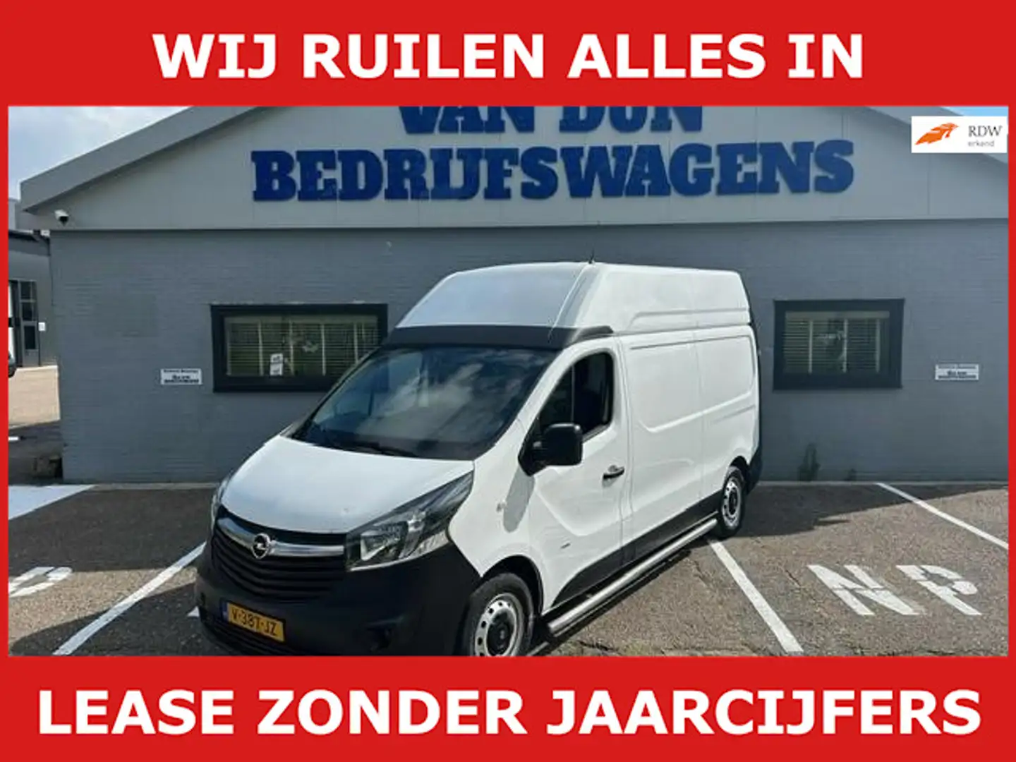 Opel Vivaro 1.6 CDTI L2H2 Edition euro 6 sta hoogte Weiß - 1