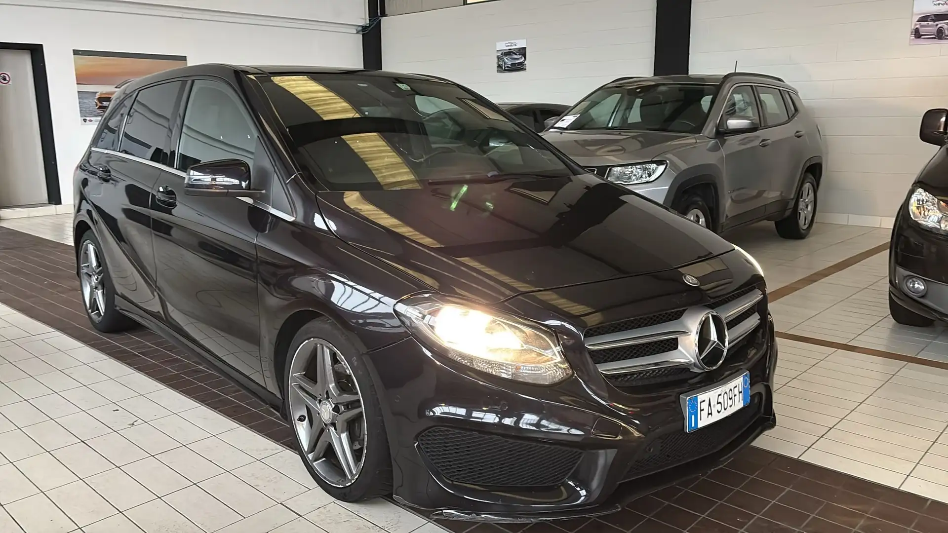 Mercedes-Benz B 180 Classe B - T246 d (cdi) Premium auto FL E6 Nero - 2
